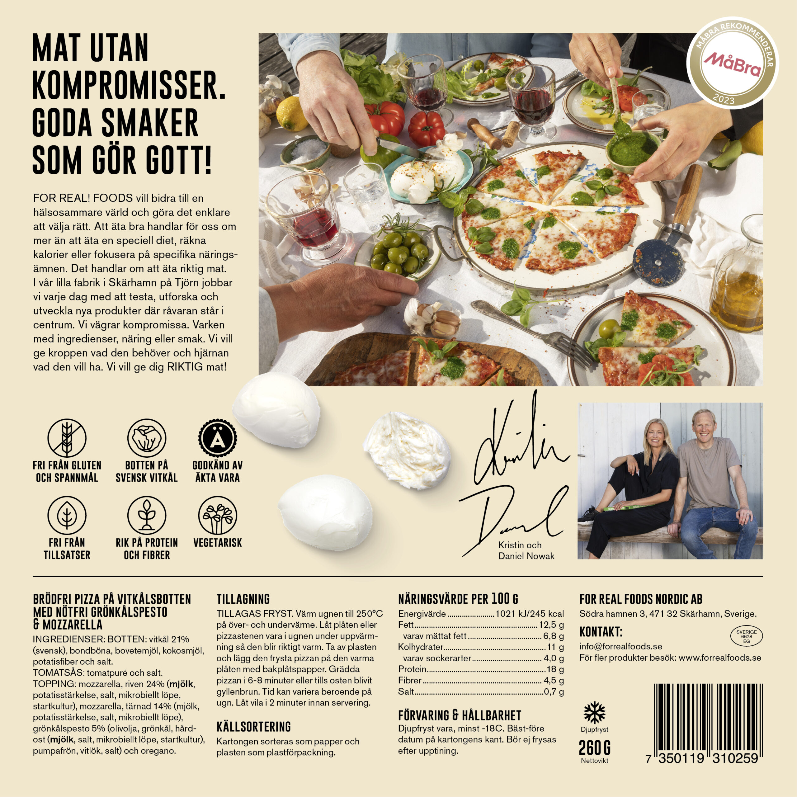 MOZZARELLA PESTO, WHITE CABBAGE - Image 2