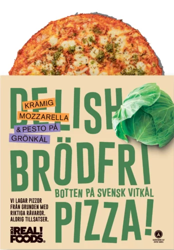 MOZZARELLA PESTO, VITKÅLSBOTTEN