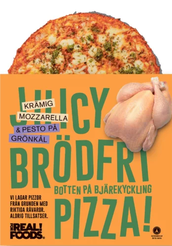 MOZZARELLA PESTO, KYCKLINGBOTTEN